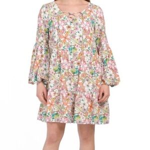 Cecelia Vibrant Floral Dress